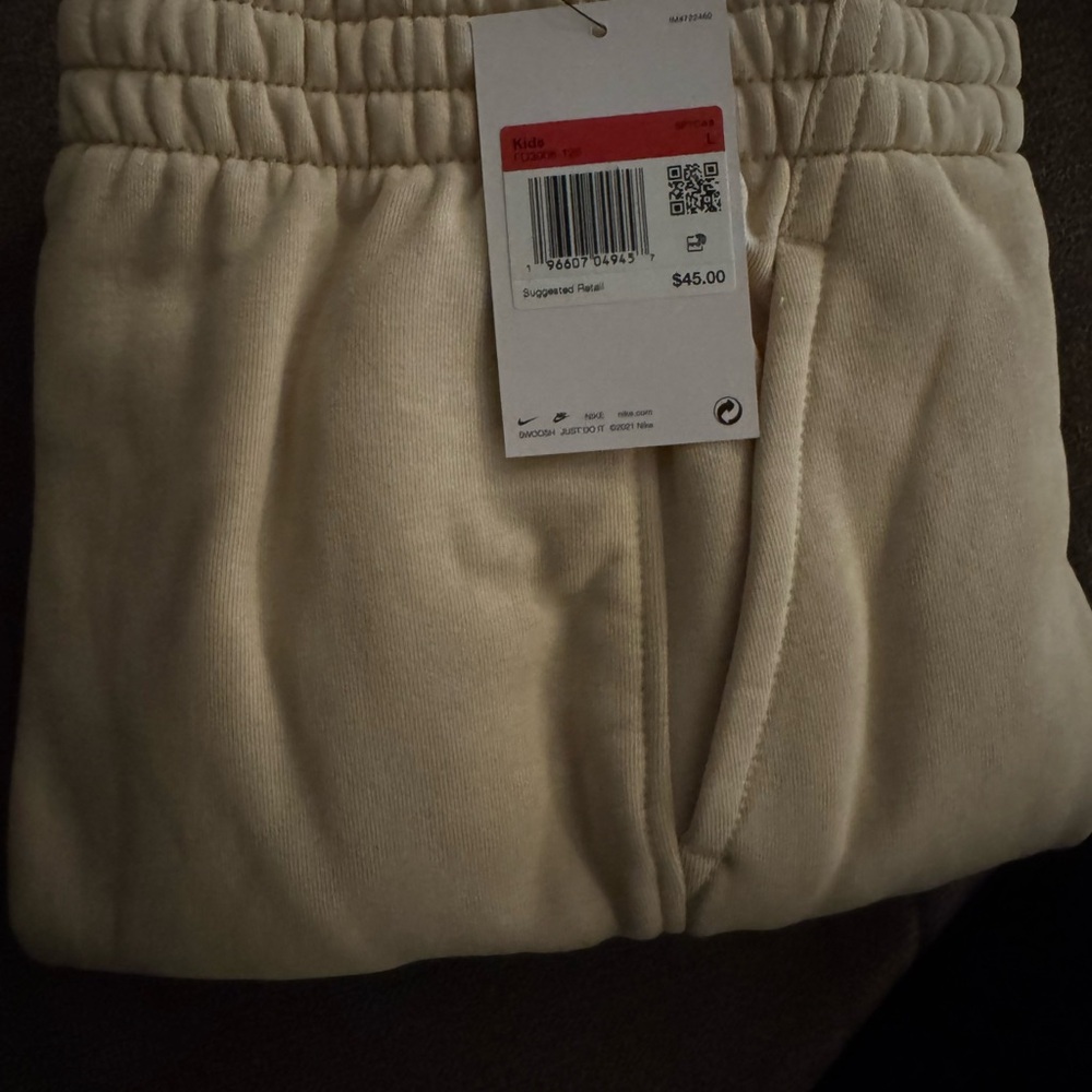 Nike Kids Cream Sweatpants
